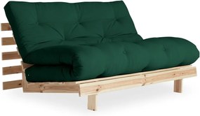 Canapea variabilă Karup Design Roots Raw/Forest Green