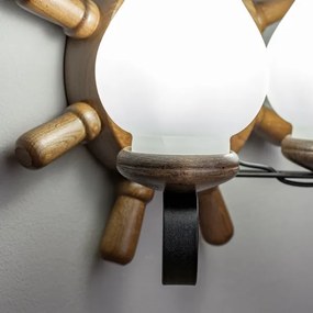 Aplică Brilagi TIMONA 2xE14/40W/230V fag/nuc