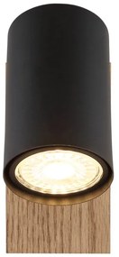 Aplica cu Spot directionabil LINCA natur/negru