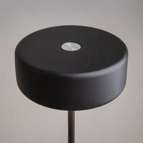 Lampa portabila cu baterii AI design negru