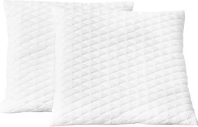 vidaXL Perne, 2 buc., 80x80x14 cm, spumă cu memorie