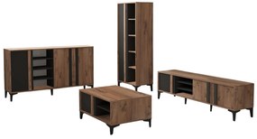 Mobilier living Laciko (Pin atlantic + antracit) . 1102248