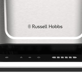 Russell Hobbs Attentiv 26210-56 Toaster pentru pâine, 1640W, 2 felii, 6 trepte, centrare, control tactil, LED, depozitare, ridicare ridicată, fără BPA și PFAS, Inox/Negru