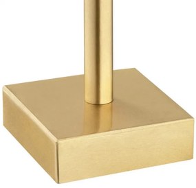 Lampă de masă ABBANO 1xE27/15W/230V alamă/neagră Argon 8049