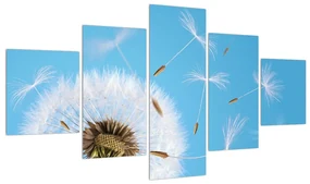 Tablou cu mulțime de păpădii (125x70 cm), în 40 de alte dimensiuni noi