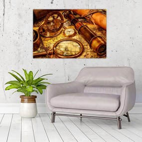 Tablou - uneltele itorice ale marinarior (90x60 cm)