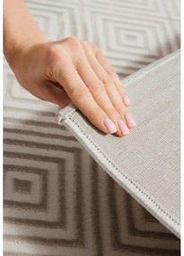 Covor tip traversă bej/crem 80x240 cm Perles Tourmaline – Elle Decoration