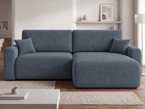 Canapea extensibila reversibila L NORDEN PAROS 250x140 cm, gri inchis