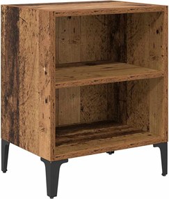 vidaXL Dulap de noapte Lemn vechi 40 x 30 x 50 cm Lemn compozit