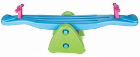 Balansoar copii pentru interior si exterior NOVOKIDS™ Garden Bouncer ,2 locuri, 1-8 ani, Maxim 80 kg, Plastic aditivat, Multicolor