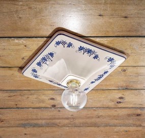 Plafoniera clasica realizata manual din ceramica TRIESTE