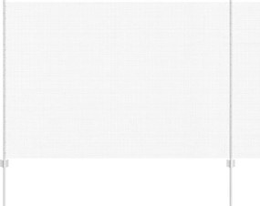 vidaXL Gard cu Stâlp Argintiu 1,6 x 25 m Oțel
