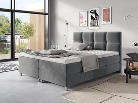 Pat matrimonial Boxspring 140 cm Amarydia (fresh 32). 1054284