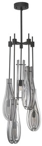 Lustra cu 5 brate design LUX Bellano L bronz 114892 HZ