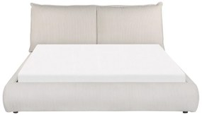 Pat matrimonial 160 cm Vetiver (bej) (cu somieră). 1076461