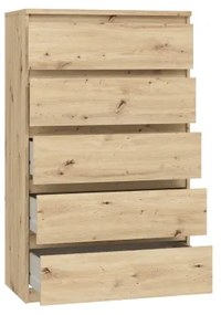 Comodă cu sertare MAO, stejar Artisan