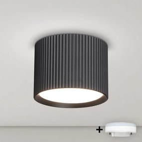 BRILAGI - Spot LED RGB reglabil STRIPY 1xGX53/14W/230V 60x82 mm Wi-Fi Tuya negru