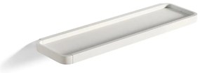 Raft de perete pentru baie Zone Rim, 44 x 11 cm, alb