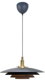 Lustră pe cablu Nordlux BRETAGNE 1xG9/25W/230V antracit