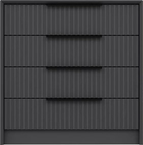 Dulap, Hanah Home, Kale Luxe, 72x77x45 cm, Antracit