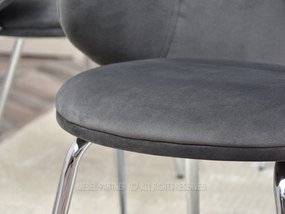 Scaun Carmen (grafit + negru). 1110991