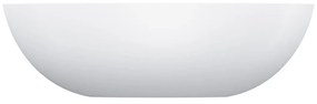 Omnires Shell M+ lavoar 50x32 cm ovale sub blat alb SHELL500UNBM