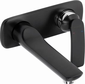 Baterie lavoar incastrata Kludi Balance negru mat