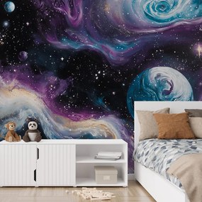 Fototapet - Univers pictat (147x102 cm)