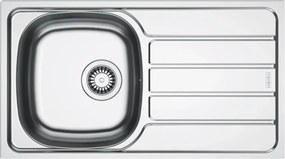 Chiuveta bucatarie inox Franke Spark 78x43.5 cm cu 1 cuva cu picurator dreapta finisaj lucios