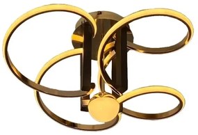 Lustră LED dimabilă aplicată LED/80W/230V 3000-6500K + telecomandă