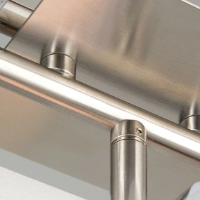 Plafoniera cu 3 spoturi directionabile Max crom satin