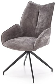 Scaun rotativ K553 stofa gri