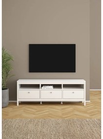 Comodă TV albă 151x54 cm Madrid – Tvilum