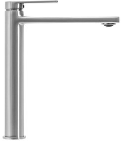 Baterie pentru baie Rea Verso Nichel Brush INOX high