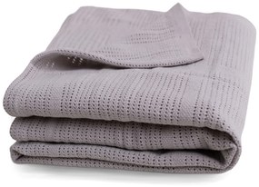 Babymatex Pătură pentru copii Sisi gri deschis, 75 x 100 cm