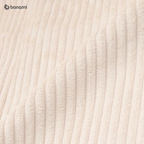 Pat boxspring bej cu spațiu de depozitare 140x200 cm Lysa – Ropez