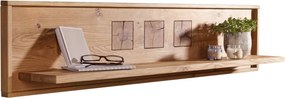Raft lemn masiv suspendat Rustic Home 130/150/178 cm - 130×22×30 cm