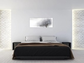 Tablou - Aleea de iarnă (120x50 cm)