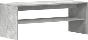 vidaXL Comodă TV, gri beton, 100 x 40 x 40 cm, PAL