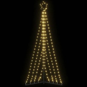vidaXL Pom de Crăciun LED 339 LED-uri Alb Cald 182 cm