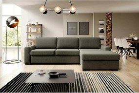 Coltar extensibil VANILLA CORNER 120, personalizabil, cu lada depozita