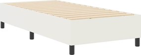 vidaXL Cadru de pat platformă Crem 80 x 200 cm Țesătură din corduroy