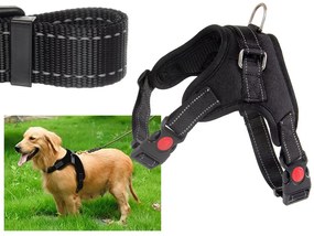 Hamac negru pentru caine cu maner ANGLY S