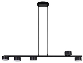 Lustră pe cablu PUNTO 5xGX53/12W/230V negru