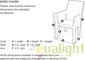 Scaun elegant negru, tesatura casmir si picioare din lemn, Key Largo 105081 HZ