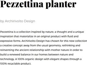 Ghiveci flori / Jardiniera plante de exterior / interior design modern premium PEZZETTINA PLANTER 85x85x85 56008R Vondom