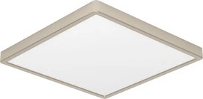 Eglo FUEVA-Z 901422-LED RGBW, plafonieră dimabilă cu sticlă fumurie, LED/17,8W/230V, 39x39cm, IP44, crom