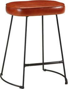 vidaXL Scaune de bar, 2 buc., maro închis, 40x29,5x53 cm