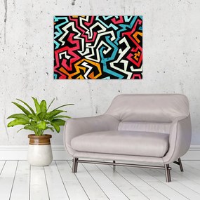 Tablouabstracție grafică (70x50 cm)