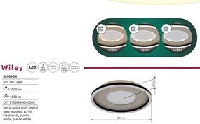 Plafoniera LED CCT WILEY 33cm